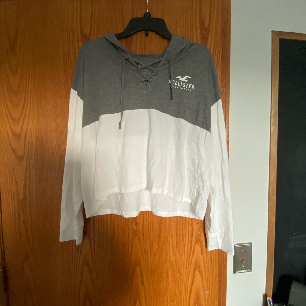 Hollister California Drawstring Croptop